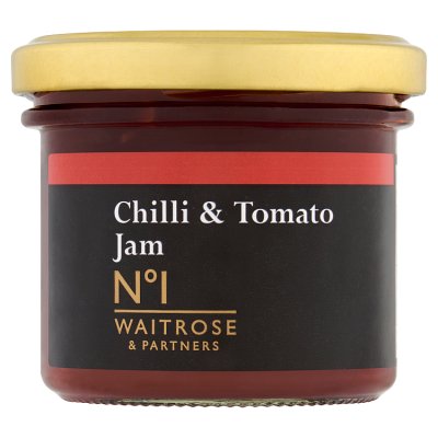 Waitrose No.1 chilli and tomato jam 120g, UK version