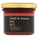 Waitrose No.1 chilli and tomato jam 120g, UK version