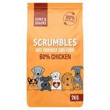 Scrumbles chicken adult senior dry dog food 2kg, imported from the UK