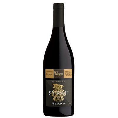 Waitrose Cederberg Syrah red wine 75cl (British brand)