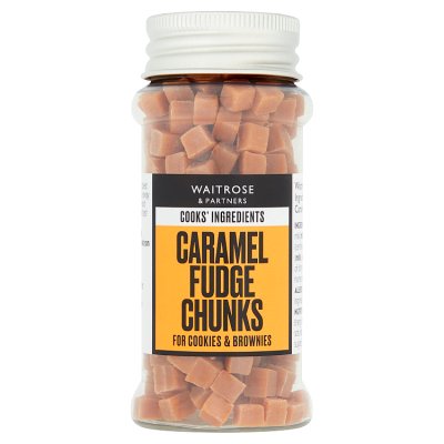 Cooks' Ingredients caramel fudge chunks 70g - British product