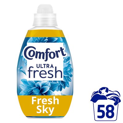 Comfort Fresh Sky concentrated fabric conditioner 870ml - British product