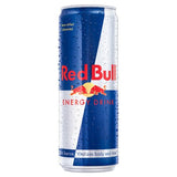 Red Bull energy drink 355ml single can (British brand)