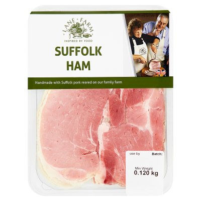 Lane Farm Suffolk ham 120g, UK version