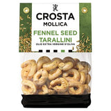 Crosta & Mollica tarallini fennel seed 180g, UK version