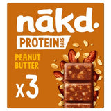 nakd peanut butter protein bars multipack 3x45g, UK version