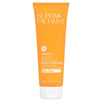 Super Facialist vitamin C micro polish wash 125ml (British brand)