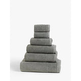 John Lewis face cloth set of 2 dove grey - British product
