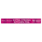 Waitrose extra strong kitchen foil 10m x 300mm - British product