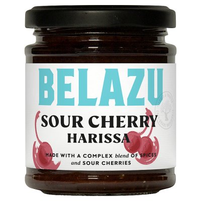 Belazu sour cherry harissa 170g - British product