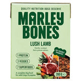 Marleybones Lush Lamb wet dog food 390g, imported from the UK