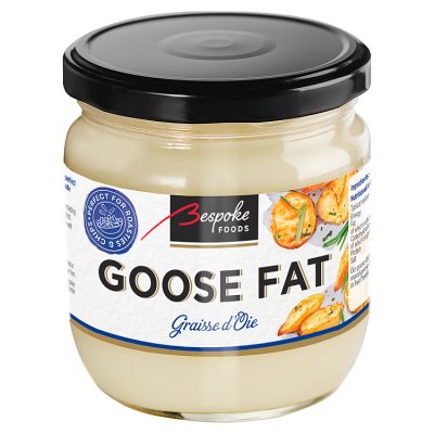 Bespoke Foods goose fat 320g tub for roasting, UK version