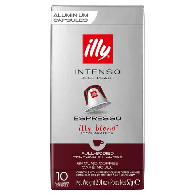 illy Intenso espresso capsules 57g - British product