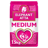 Elephant Atta medium chapatti flour 1.5kg, UK version