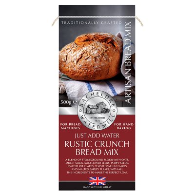 Bacheldr Rustic Crunch bread mix, 500g, UK version
