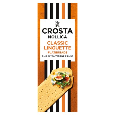 Crosta & Mollica Linguette Classic flatbreads 150g - British product