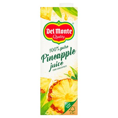 Del Monte pineapple juice 1 litre - British product