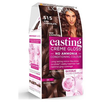 L'Oréal Casting Crème Gloss 515 Choc Truffle, imported from the UK