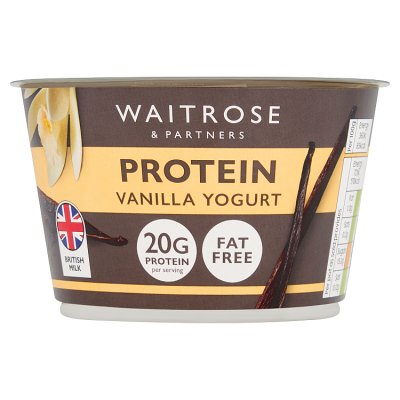 Waitrose Protein Vanilla Yogurt 200g (British brand)