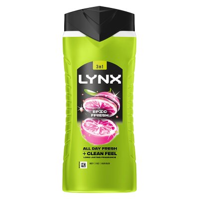 Lynx Epic Fresh 3-in-1 shower gel 500ml (British brand)