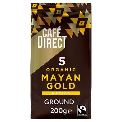 Cafédirect Mayan Gold ground coffee 200g - British product