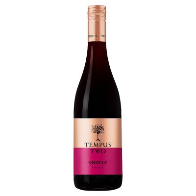 Tempus Two Shiraz red wine 75cl, imported from the UK