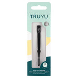 TRUYU slant tip tweezers stainless steel brow grooming - British product