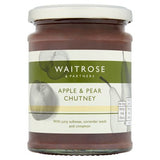 Waitrose Apple & Pear Chutney 315g glass jar (British brand)