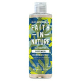 Faith in Nature seaweed and citrus body wash 400ml, UK version