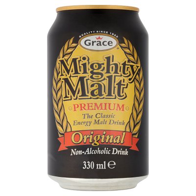 Grace Mighty Malt original malt drink 330ml - British product
