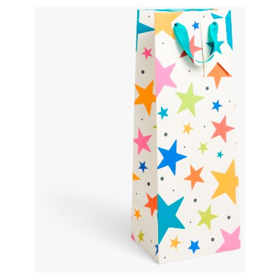 waitrose John Lewis Bright Star Bottle Gift Bag- Buy online at McGrocer