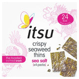 itsu crispy seaweed thins sea salt 4x5g (British brand)
