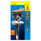 Gillette Fusion ProGlide 5 men's razor, imported from the UK
