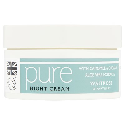Waitrose Pure Night Cream 50ml (British brand)