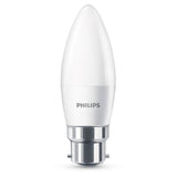 Philips light bulb 25W B22 warm white 2 pack (British brand)