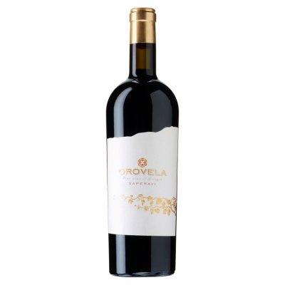 Orovela Saperavi red wine 75cl, imported from the UK