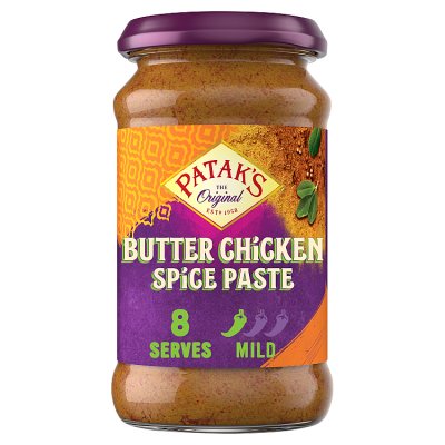 Patak's butter chicken spice paste 312g, imported from the UK
