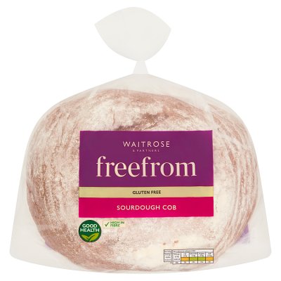 Waitrose gluten free sourdough bread 375g, imported from the UK