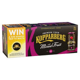 Kopparberg mixed fruit cider 10x330ml - British product