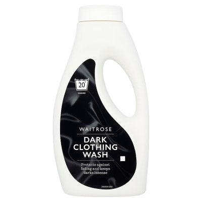 Waitrose dark clothing laundry liquid 20W 700ml, imported from the UK