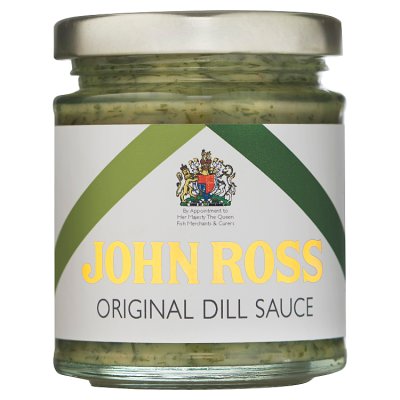 John Ross original dill sauce 175g, imported from the UK