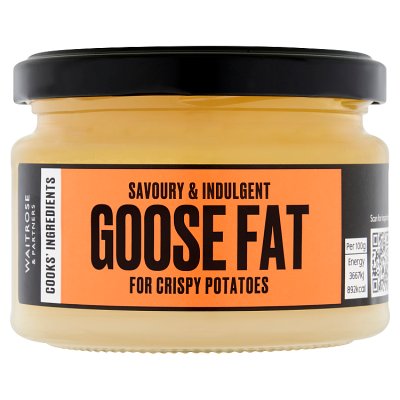 Cooks Ingredients goose fat 200g jar (British brand)
