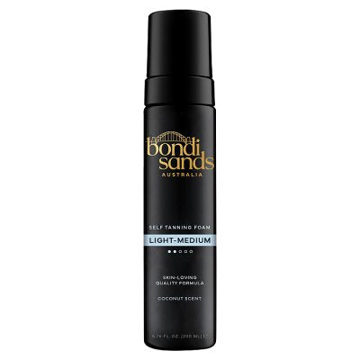 Bondi Sands Self Tan Foam Light 200ml, imported from the UK