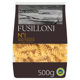 Waitrose No.1 Italian Fusilloni Pasta 500g, imported from the UK
