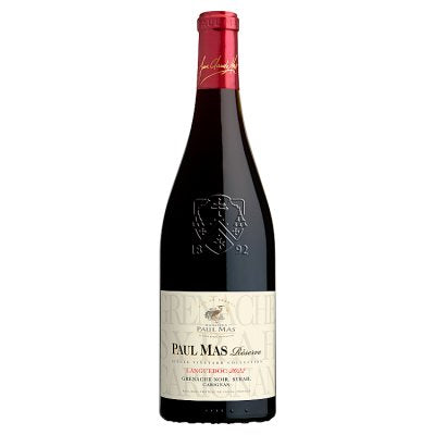 Paul Mas Reserve Languedoc Rouge red wine 75cl (British brand)