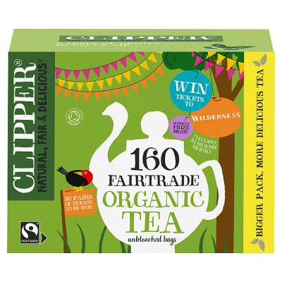 Clipper organic everyday tea bags 160 count, UK version