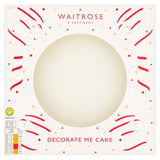 Waitrose decorate your own cake 890g (British brand)