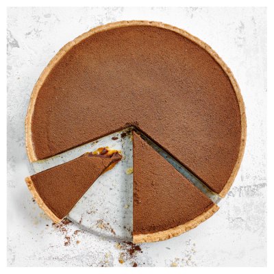 Waitrose salted caramel and chocolate tart - British product