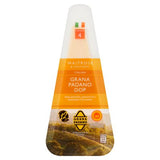 Waitrose Grana Padano DOP cheese strength 4 175g, imported from the UK