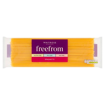 Waitrose gluten free spaghetti pasta 500g, UK version